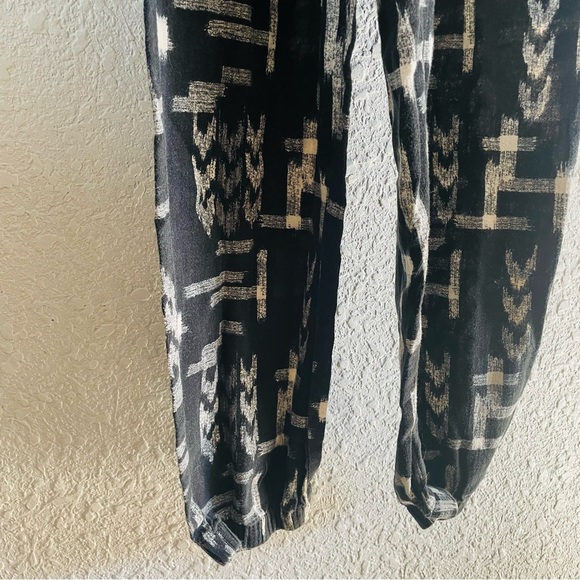 Madewell Black and White Patterned Jumpsuit - Picture 9 of 14